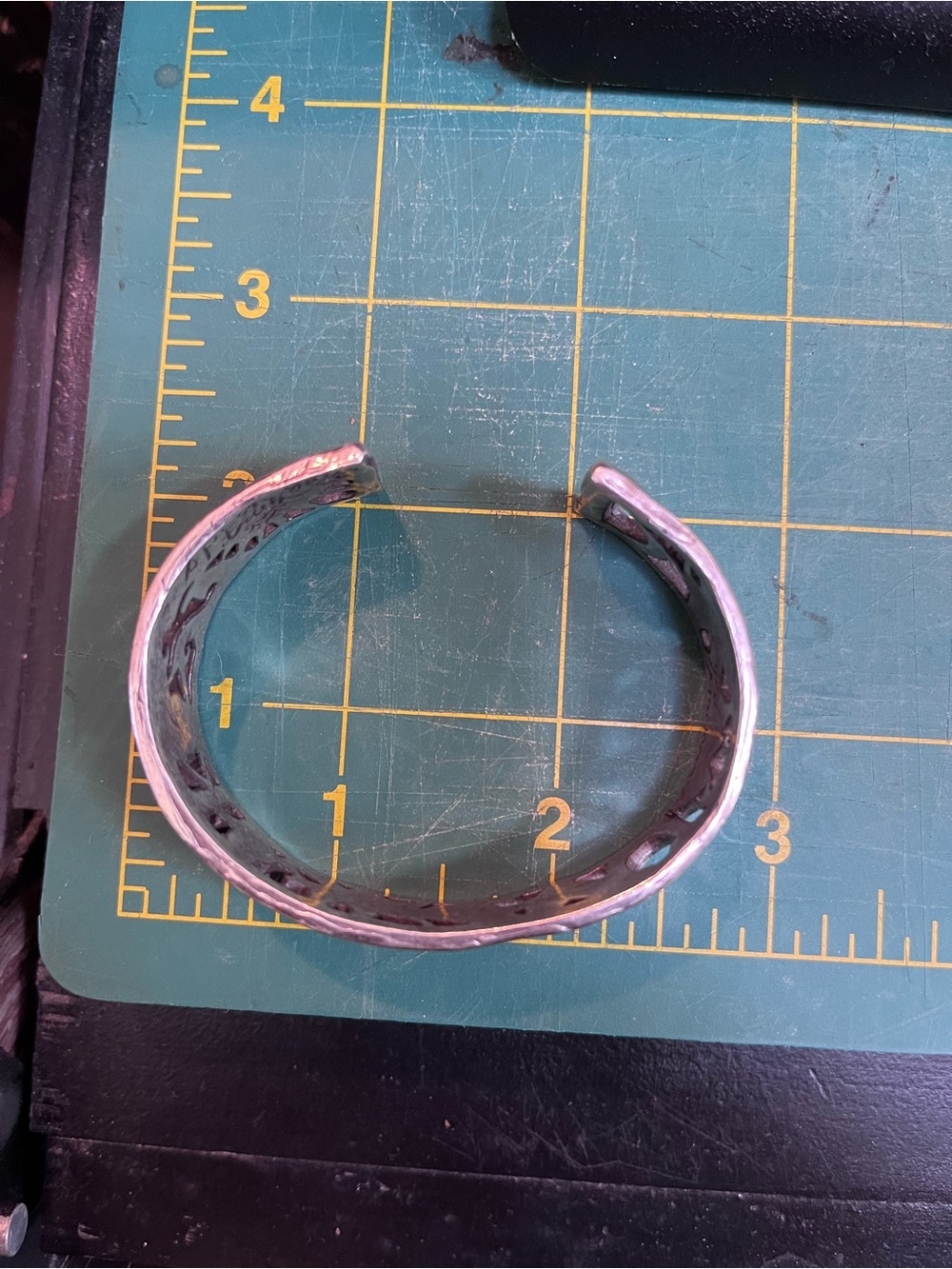Jes MaHarry Sun, Moon, Heart, Nature, Silver Cutout Cuff Bracelet - Picture 12 of 16